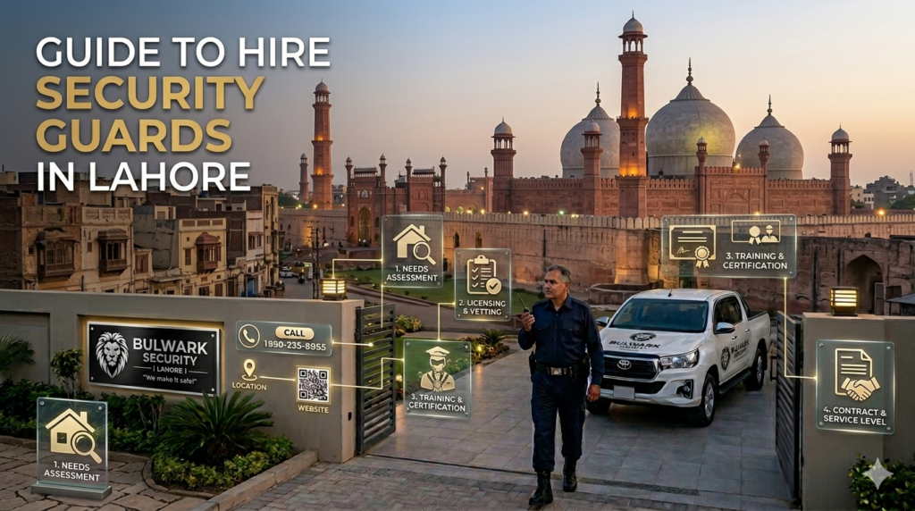 Guide to Hire Security Guards in Lahore with Bulwark Security