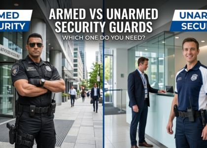 Armed vs Unarmed Security Guards Which One Do You Need
