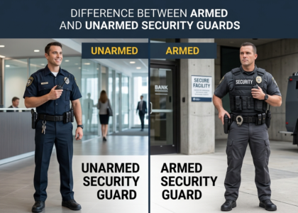 Difference Between Armed and Unarmed Security Guards