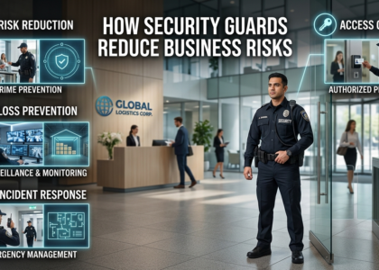 How Security Guards Reduce Business Risks