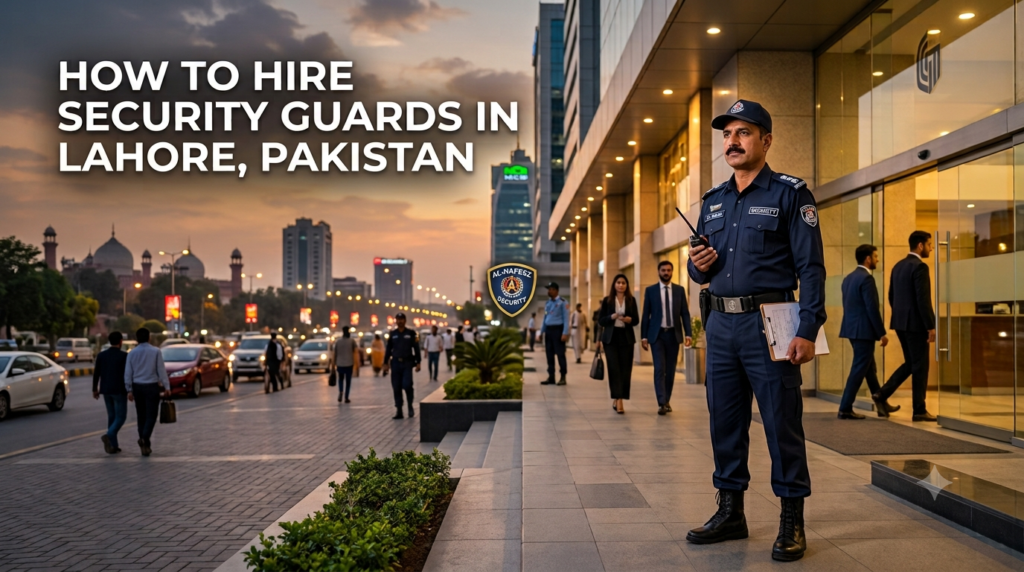 How to Hire Security Guards in Lahore, Pakistan