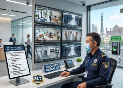Office Security Setup Checklist for Businesses in Lahore