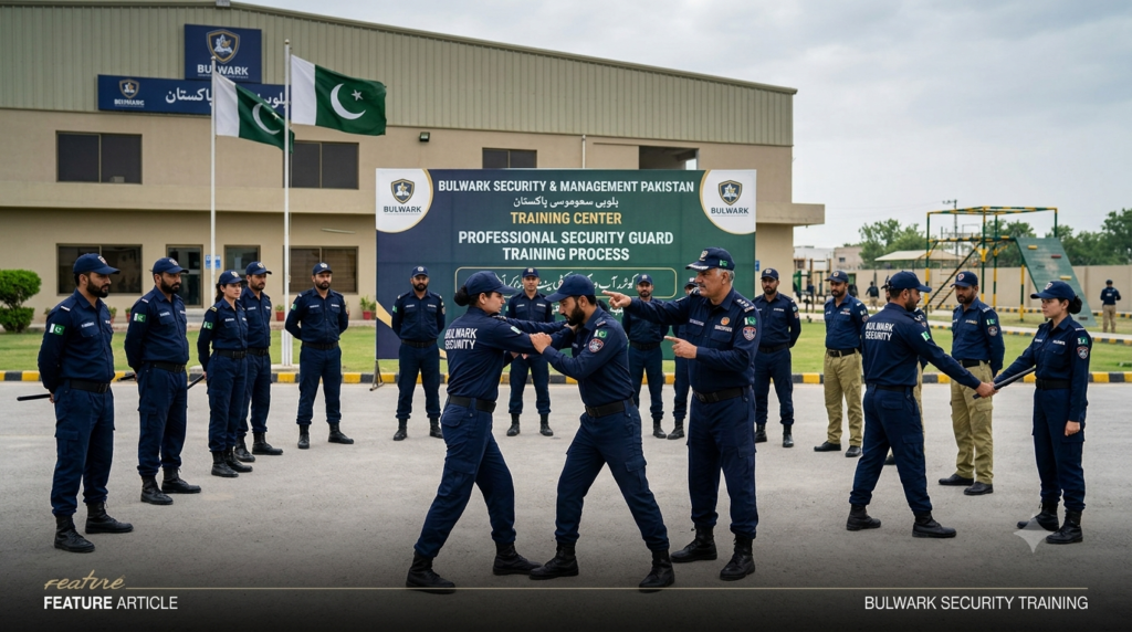 Security Guard Training Process in Bulwark Security & Management Pakistan
