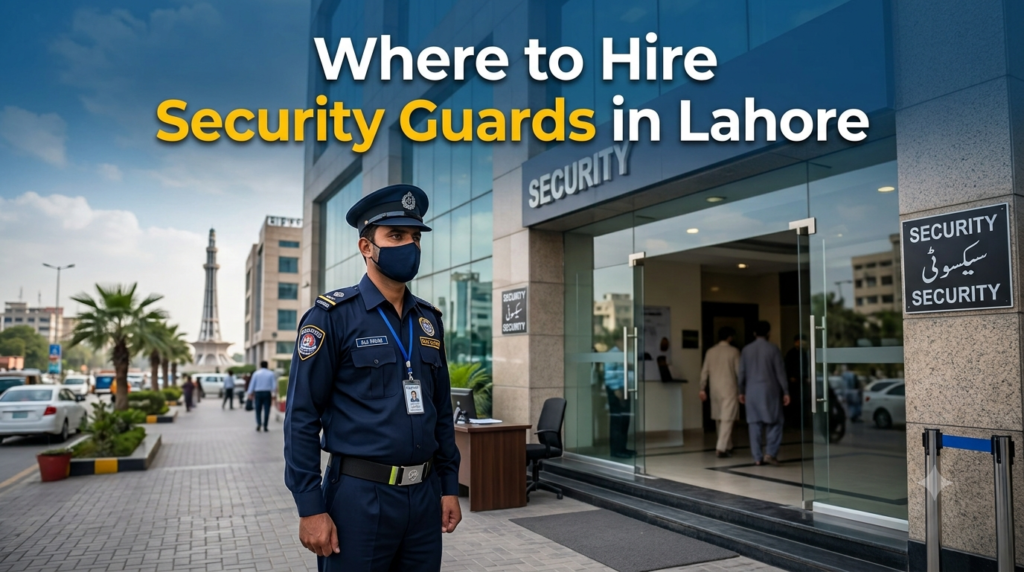 Where to Hire Security Guards in Lahore