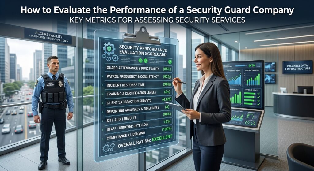 Evaluate the Performance of a Security Guard Company