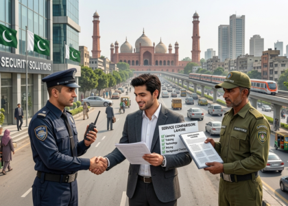 How to Compare Security Guard Companies in Lahore