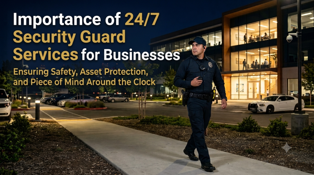Importance of 247 Security Guard Services for Businesses