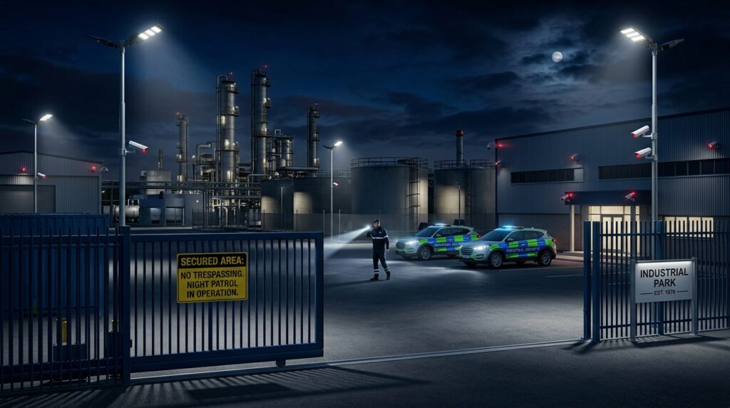 Night Security for Industrial Sites