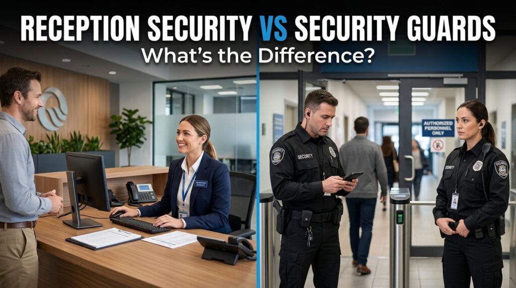 Reception Security vs Security Guards What's the Difference