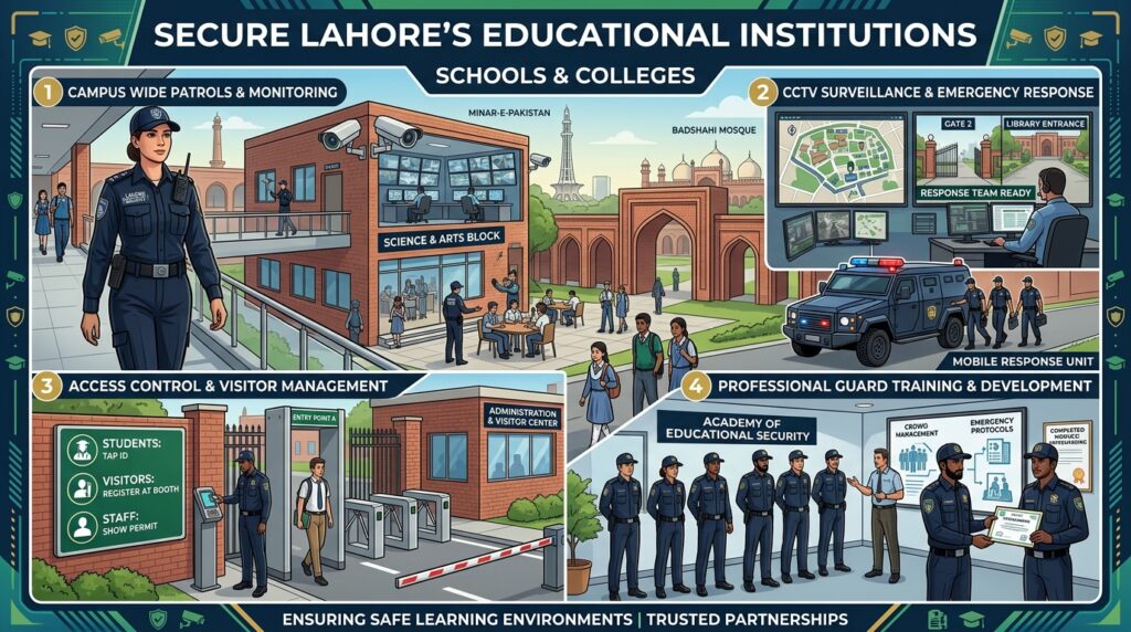 Security Guard for Schools in Lahore