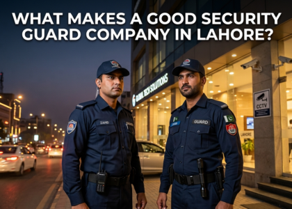 What Makes a Good Security Guard Company in Lahore