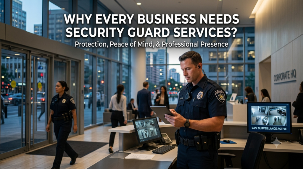Why Every Business Needs Security Guard Services