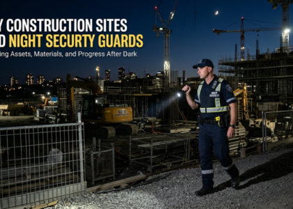 Why Construction Sites Need Night Security Guards