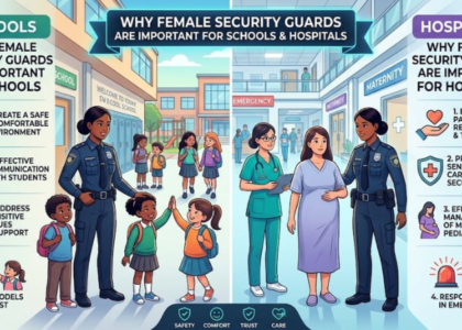 Why Female Security Guards Are Important for Schools and Hospitals