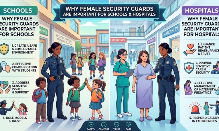 Why Female Security Guards Are Important for Schools and Hospitals